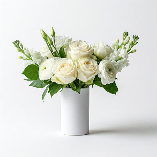 Medium White Floral Arrangement