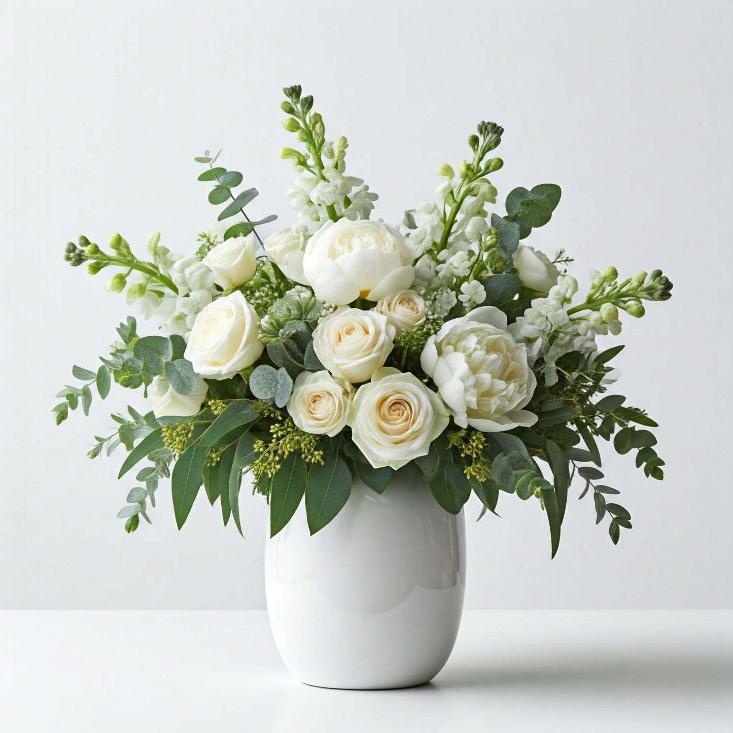 Large White Floral Arrangement