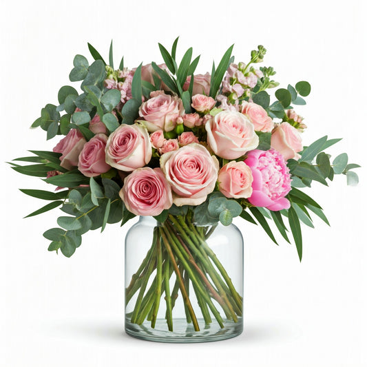 Large Pastel Floral Arrangement