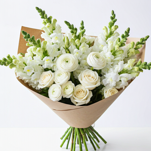 Large White Flower Bouquet