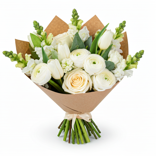 Small White Flower Bouquet