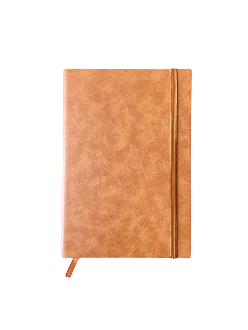 Faux Leather Journal - Brown