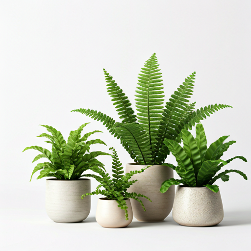 Assorted Ferns in Pots (Cost Per Plant)