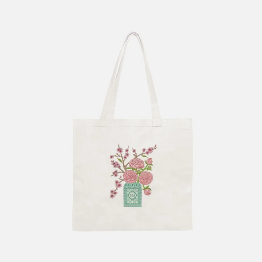 Keepsake Studio Peonies Tote (In-Store Only)