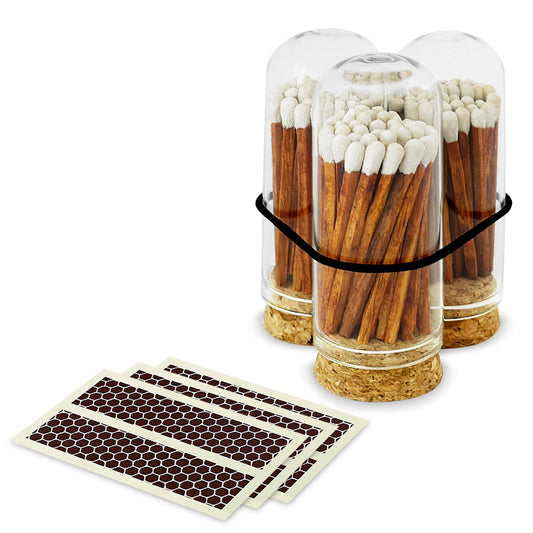 2" Matches + Mini Cloche - Colors of Your Choice + Strikers: Carrot Cake